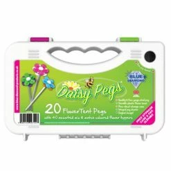 Blue Diamond Daisy Pegs