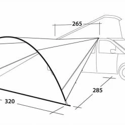 Outwell Touring M Canopy Drive Away Awnings