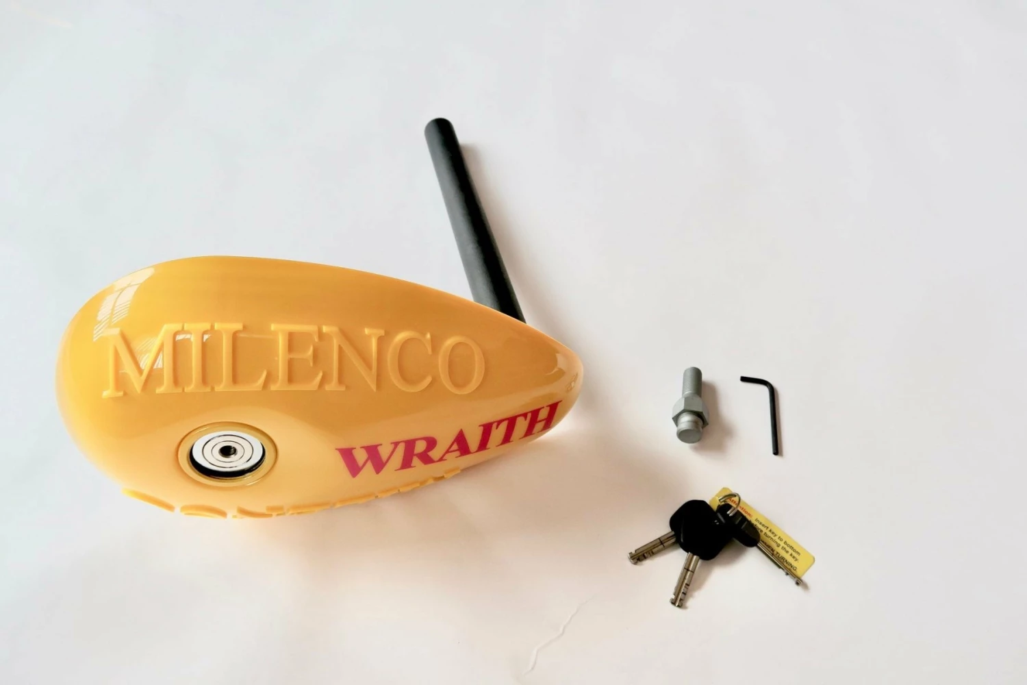 Milenco Wraith Wheel Lock CARAVAN & MOTORHOME