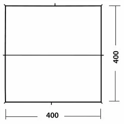 TENTSTENTS Easy Camp Tarp 4 X 4 M