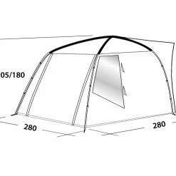 Easy Camp Fairfields Drive Away Awning (2022)