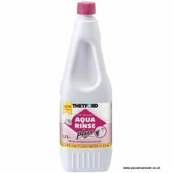 Thetford Aqua Rinse Toilet Flush Tank Additive 1.5 Litre CARAVAN & MOTORHOME