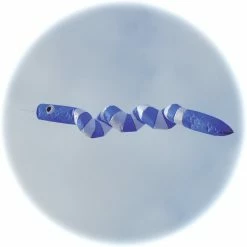 Spirit Of Air Snake Spinner Windsock Blue And White FLAG POLES & WINDSOCKS