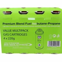 Milestone - 5 Packs Of 4 Gas Canisters - 220g CARAVAN & MOTORHOME