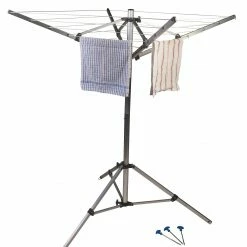 CAMPING ACCESSORIES Kampa Rotary 4 Arm Folding Airer