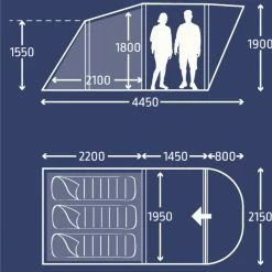 Kampa Brean 3 Air Tent TENTSTENTS