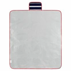 Yello Stripped Fleece Picnic Blanket