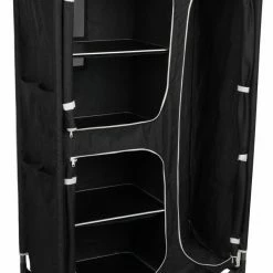 FURNITURE Royal Medium Black Wardrobe