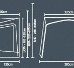 Outdoor Revolution Tech Canopy Lowline