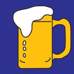 Spirit Of Air Beer Party Flag 5ft By 3Ft FLAG POLES & WINDSOCKS