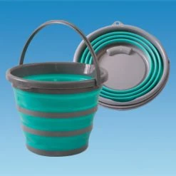 P.L.S COOKING Collapsible Round Bucket With Handle
