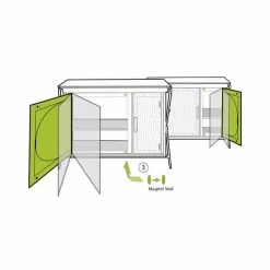 FURNITURE Outwell Bermuda Wardrobe (2019)