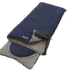 Outwell Royal Blue Contour Junior 2 Season Sleeping Bag