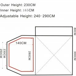 Outdoor Revolution Movelite Cayman XLF 2018