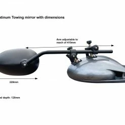 Milenco Aero Platinum Mirror