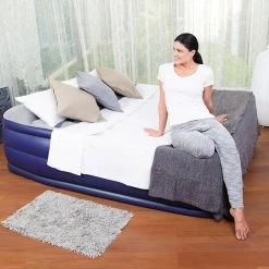 Bestway Queen Nightright Raised Airbed SLEEPING