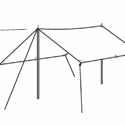 TENTSTENTS Easy Camp Tarp 4 X 4 M