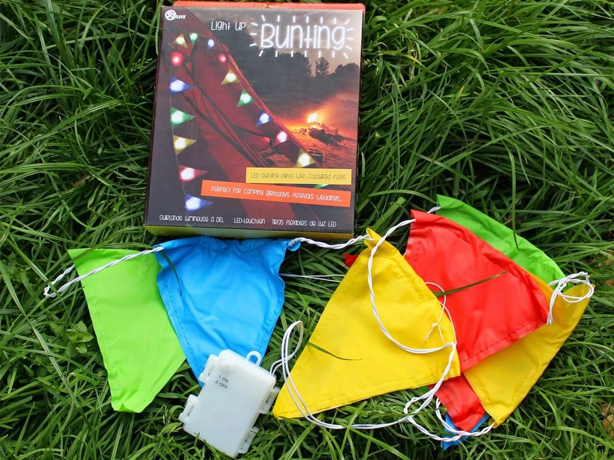 Tobar Light Up Bunting CAMPING ACCESSORIES