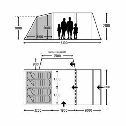 Kampa Touring Air TC VW Drive Away Awning (LH)