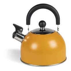 Kampa 2 Ltr Brew Stainless Steel Whistling Kettle