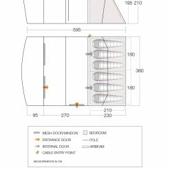 Vango Aether 600XL Poled Tent