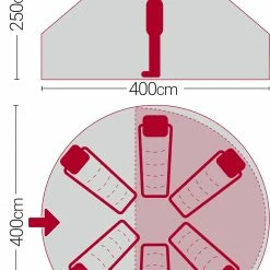 Quest Leisure TENTSTENTS Quest Signature 5m Classic Bell Tent