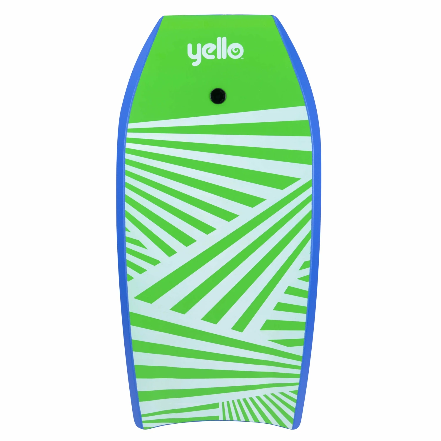 Yello 41" Slick Zig Zag Bodyboard (Blue)
