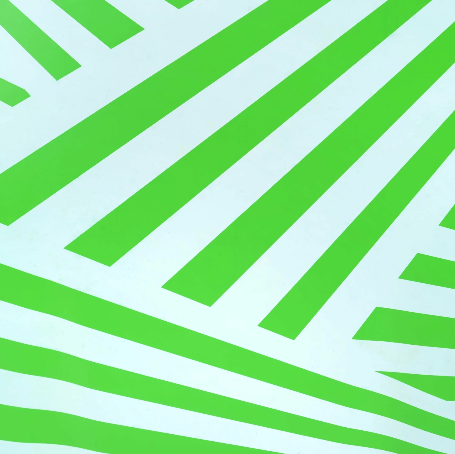 Yello 41" Slick Zig Zag Bodyboard (Blue)