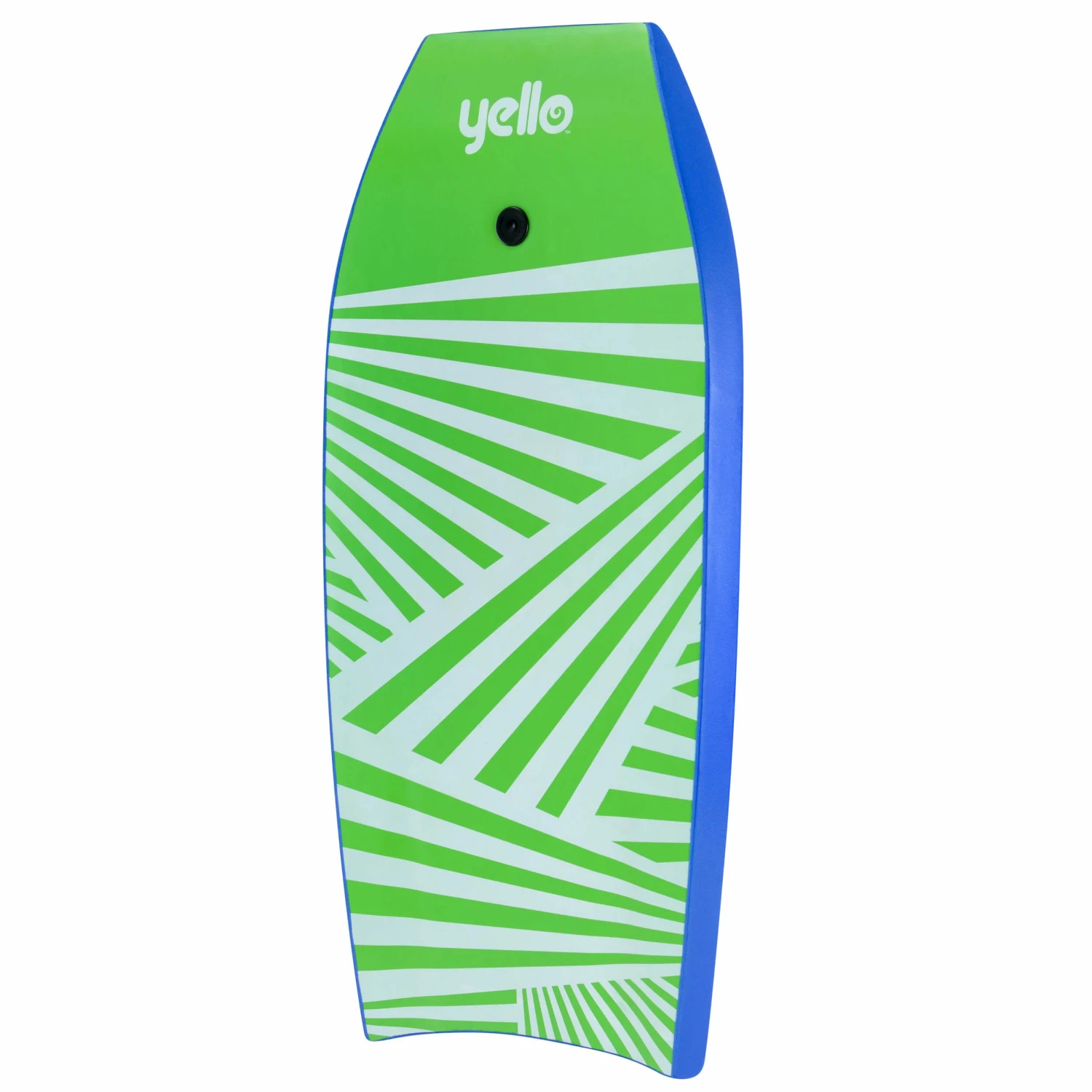 Yello 41" Slick Zig Zag Bodyboard (Blue)