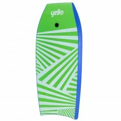 Yello 33" Slick Zig Zag Bodyboard (Blue)