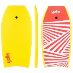 OUTDOOR LIVING Yello 33" Slick Zig Zag Bodyboard (Yellow)