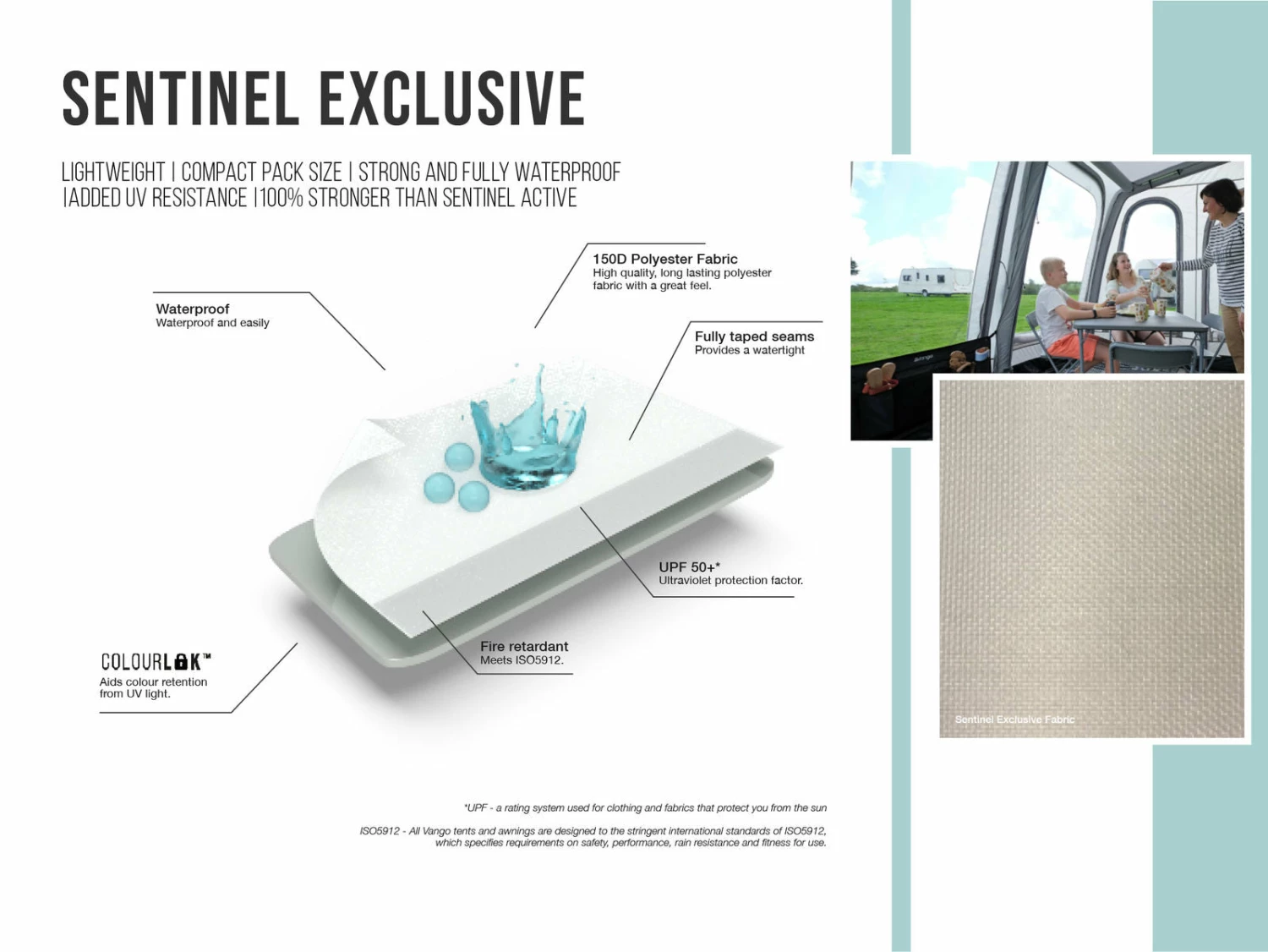 CARAVAN AWNINGS Vango Maldives 400 Airbeam Caravan Awning 2020