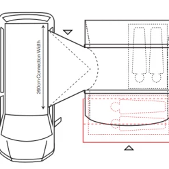 Outdoor Revolution Cayman Curl Low Air Drive Away Awning 2022