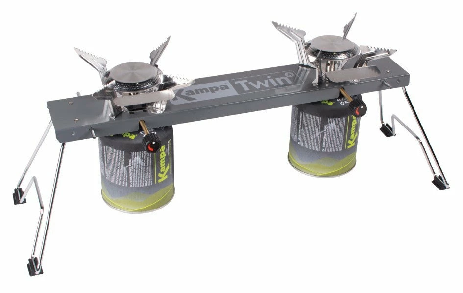 Newquay Camping Shop Kampa Twin Double Burner Stove