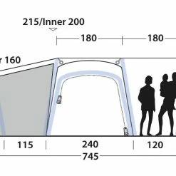 Outwell Airville 6SA Air Tent 2022