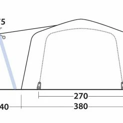 Outwell Airville 6SA Air Tent 2022