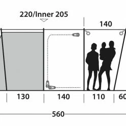Outwell Montana 6PE Tent 2022