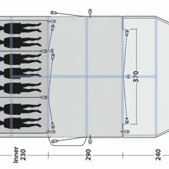 Outwell Knoxville 7SA Air Tent 2022