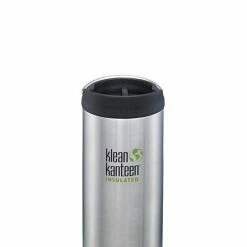 Klean Kanteen Insulated TK Wide With Café Cap 355ml - Brushed Steel