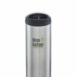 Klean Kanteen Insulated TK Wide With Café Cap 473ml - Brushed Steel
