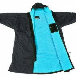 Dryrobe Advance Long Sleeve BLACK BLUE - RECYCLED