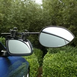 CARAVAN & MOTORHOME Milenco Aero 4 Caravan Towing Mirrors Flat Glass