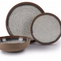 COOKING Kampa Farmhouse 12 Piece Melamine Dinner Set