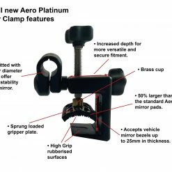 Milenco Aero Platinum Mirror