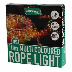 Kingfisher 10m Multi Coloured Rope Light