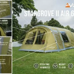 Vango Stargrove II 600XL Airbeam Tent Package (2022) TENTSTENTS