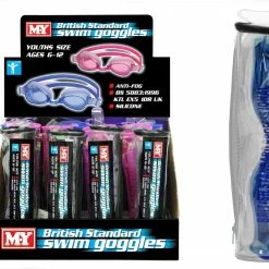 Kandy Toys M.Y" 6-12 Years Anti-Fog British Standard Swimming Goggles OUTDOOR LIVING