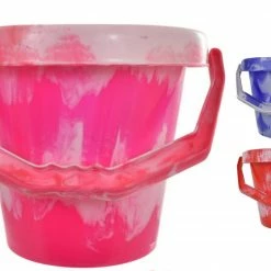 Kandy Toys Large Round Marble Bucket 18cm OUTDOOR LIVING