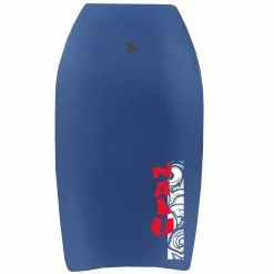 Newquay Camping Shop Nalu Surf 42 Inch Pro XPE Slickback Bodyboard With Leash
