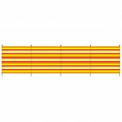 Yello 4 Pole Windbreak CAMPING ACCESSORIES